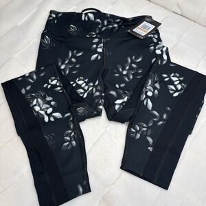 Under Armour Compression Mid Rise Ankle Floral Legging Size S